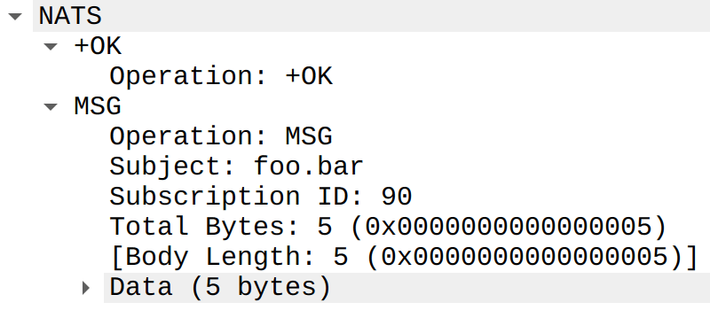 Operations now have their own tree in the detail view